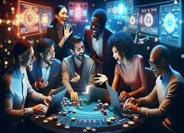 Pengalaman Live Casino virtual dengan dealer sungguhan